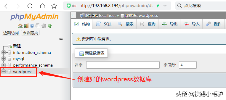 玩客云系列5之debian安装WordPress建站工具