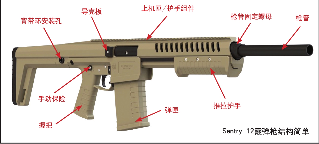 黑水公司也造枪？细品Sentry 12唧筒式霰弹枪