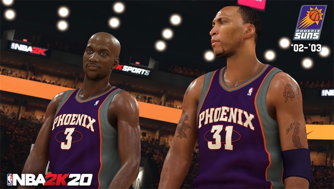 nba2k16有哪些队(16骑士上线《NBA 2K20》官方公布新加入6支经典球队)