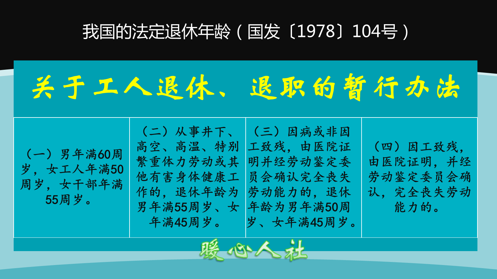 国家提前退休政策是怎样的？30年工龄可以退休吗？