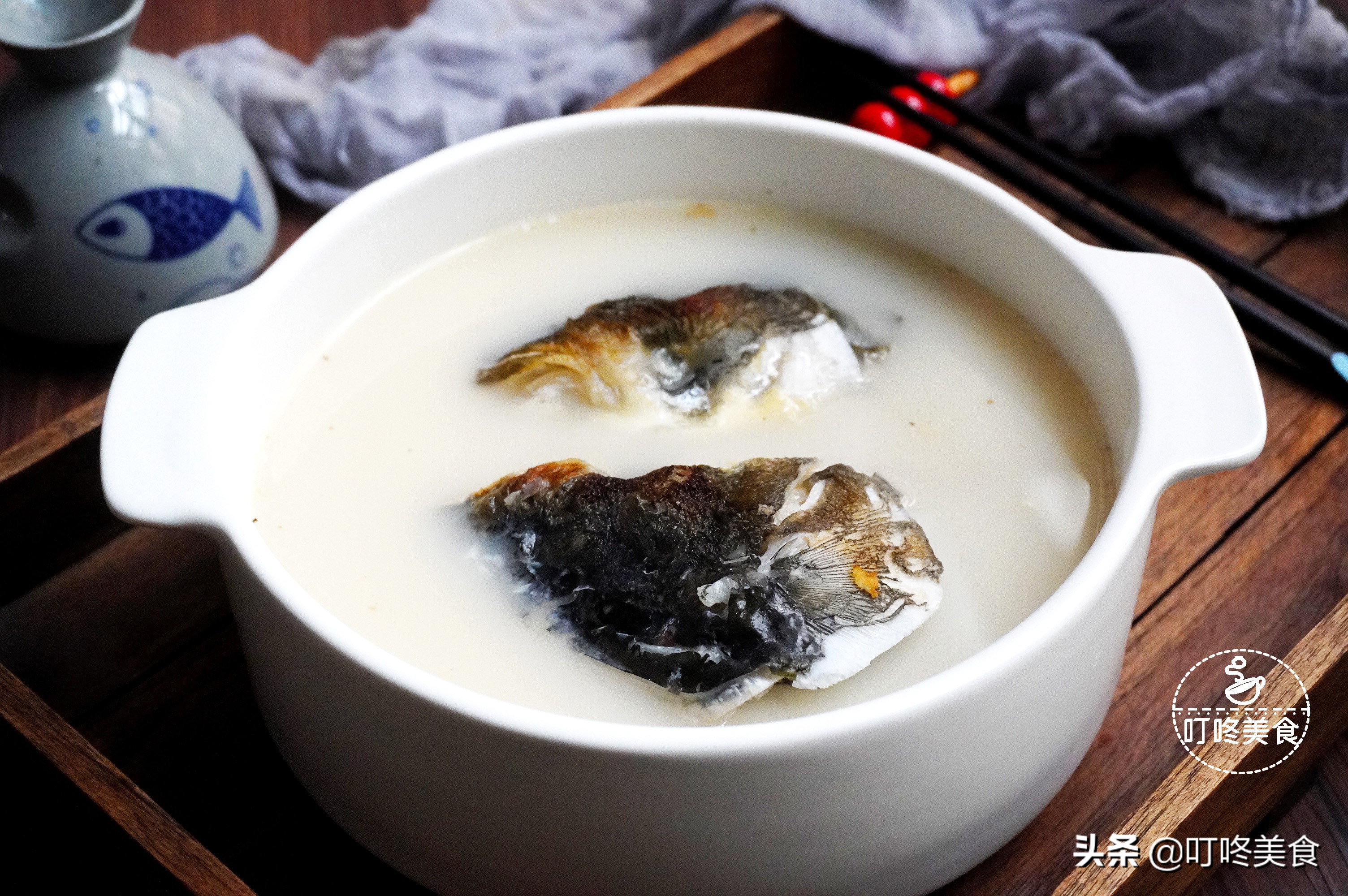 鱼头汤的做法,鱼头汤的做法最正宗的做法视频