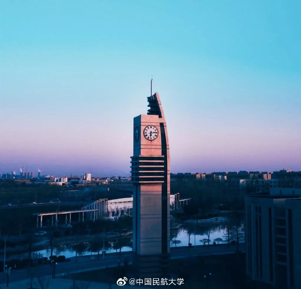 中国民航大学大门图片