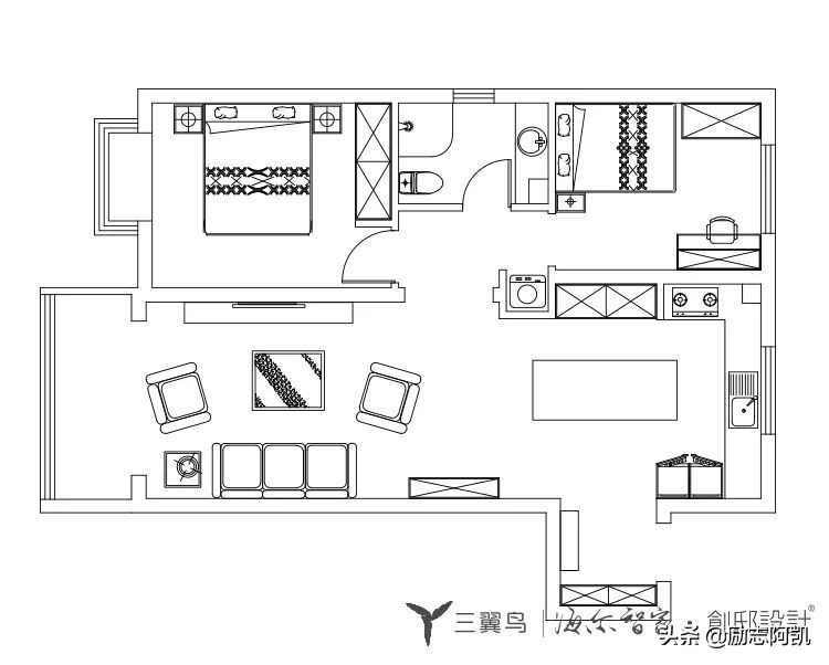 装修不要一味地砸钞票！74㎡ 全屋智能，这才是生活该有的样子