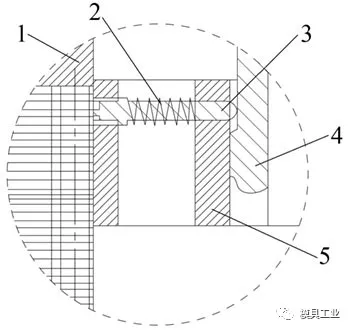 五金模具-CPU散热片叠扣级进模设计