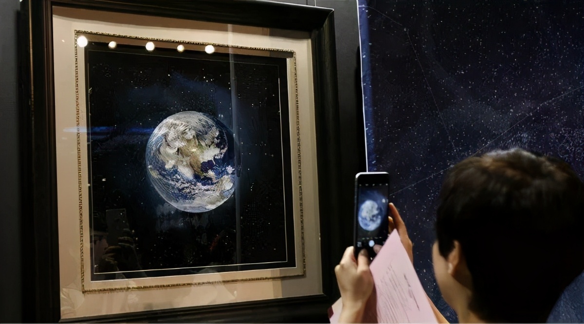 拒绝NASA求购，苏州美女星空刺绣火了