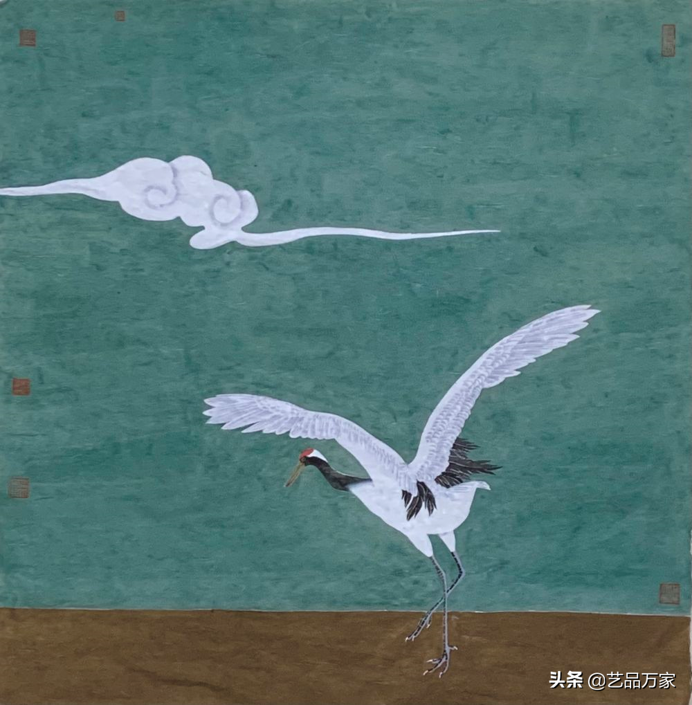 国画仙鹤图片大全(品画中故事) - 赤虎壹号