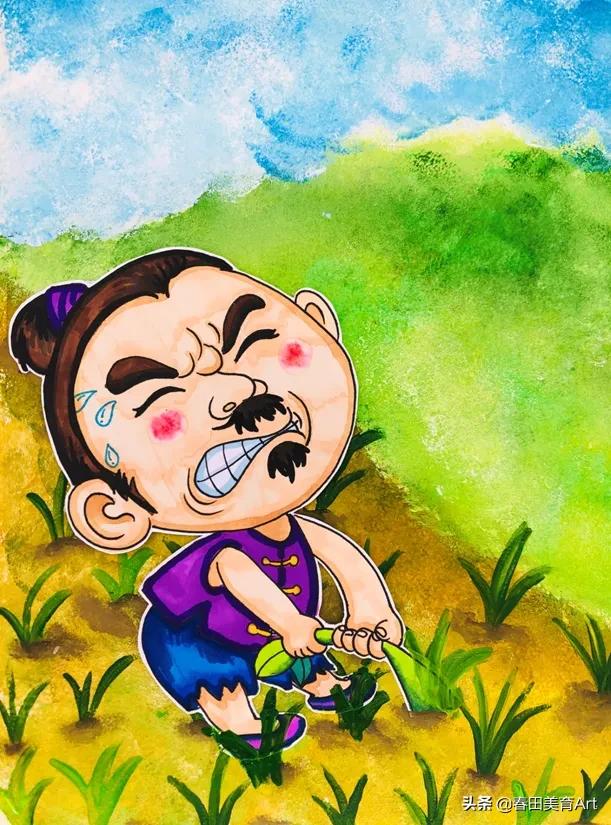 儿童画故事情节的画告诉我们什么道理_飞翔号