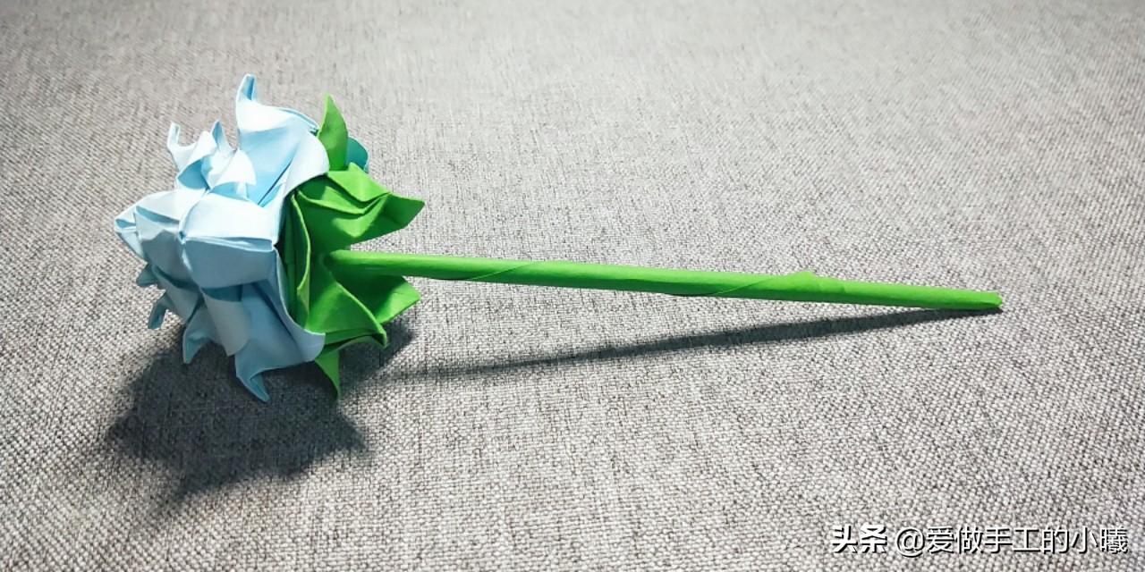 折纸折花怎么折,手工制作_大山谷图库
