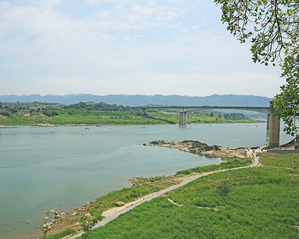 重慶北碚·嘉陵江小三峽風景——金剛碑古鎮,臨江棧道,八橋疊翠