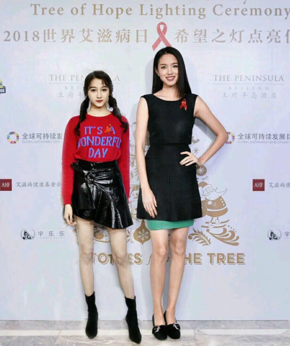 一米五九的王子文，戳破了娱乐圈太多女明星的身高伪装