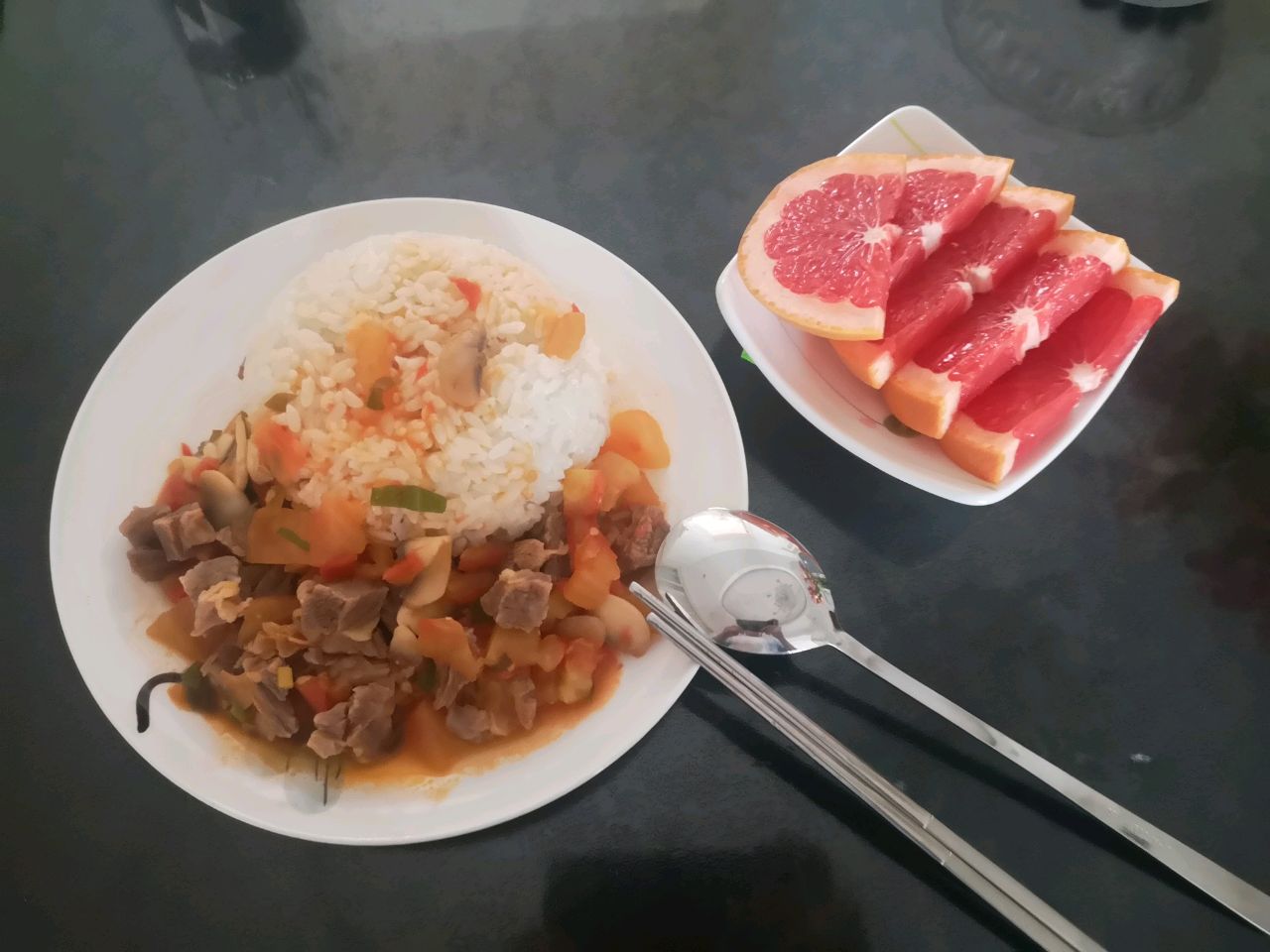 图片[6]-【番茄牛肉饭】做法步骤图 好吃又解馋-起舞食谱网
