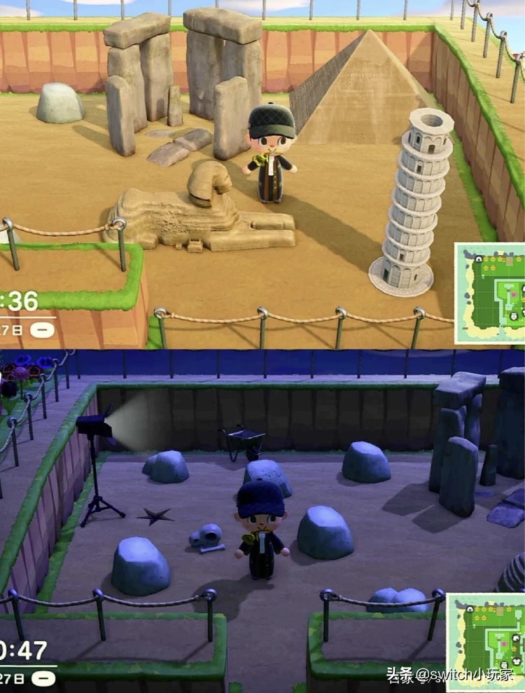 动物森友会｜超高效打造矿场攻略‼️名胜古迹