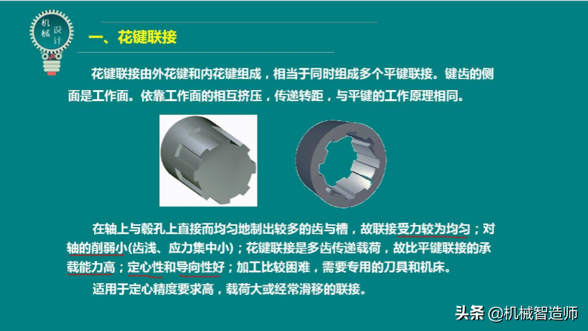 键联接和销联接不可马虎，49页PPT讲解键联接和销联接所有内容