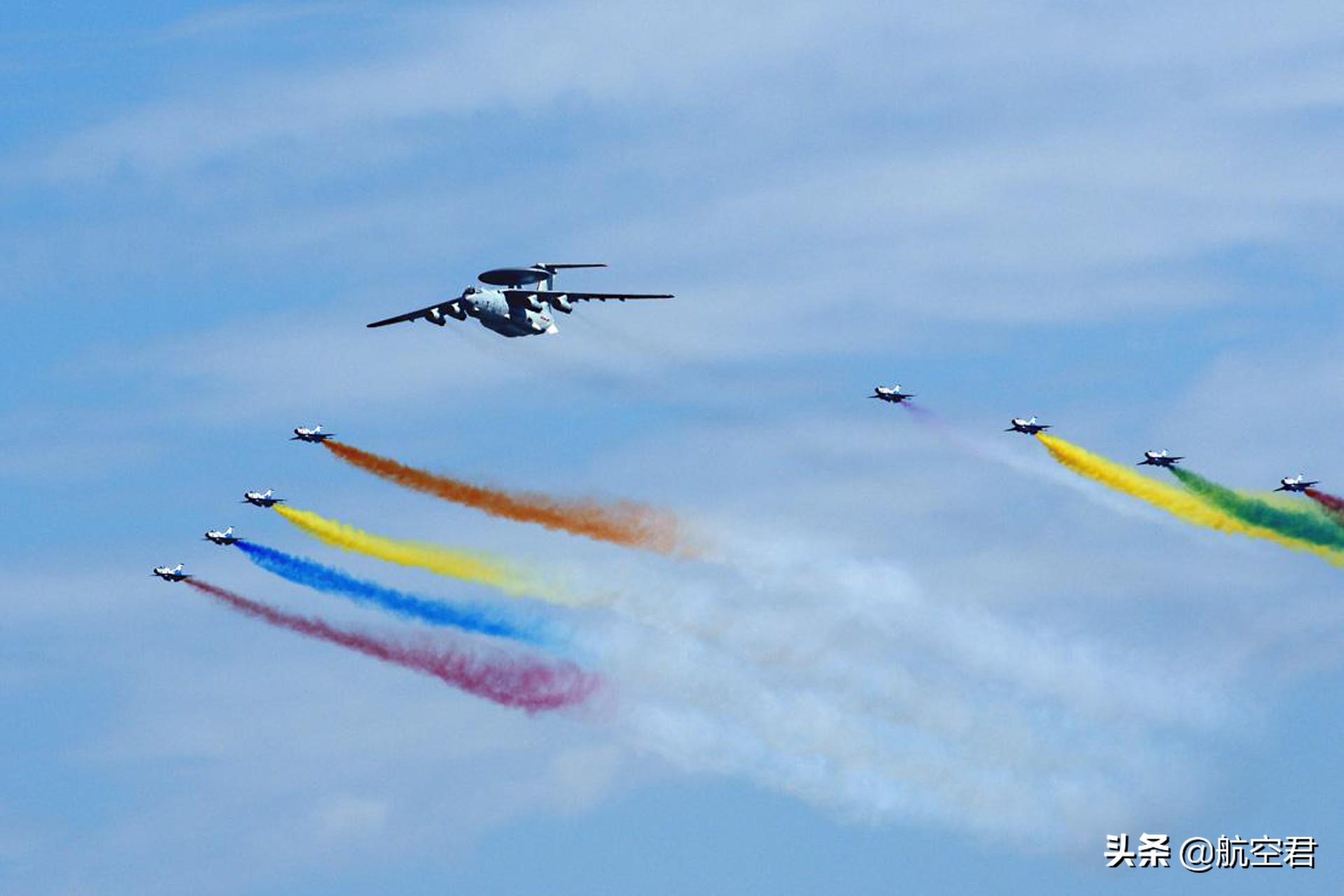 从俄罗斯胜利日阅兵空中分队装备，看中国与俄罗斯空中力量差异