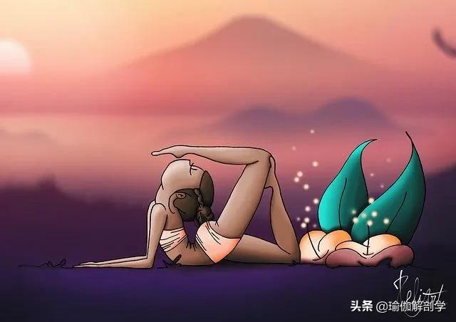 瑜伽邪恶漫画图片大全图片(INS上最新的50张瑜伽漫画图片，每一张都超好看！（收藏级）)
