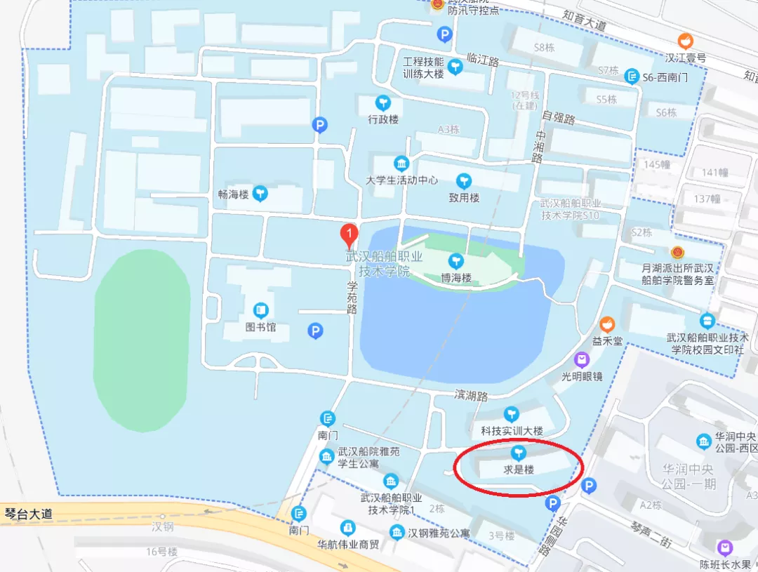 @法考生 武汉考区考点路线图来了，请查收！