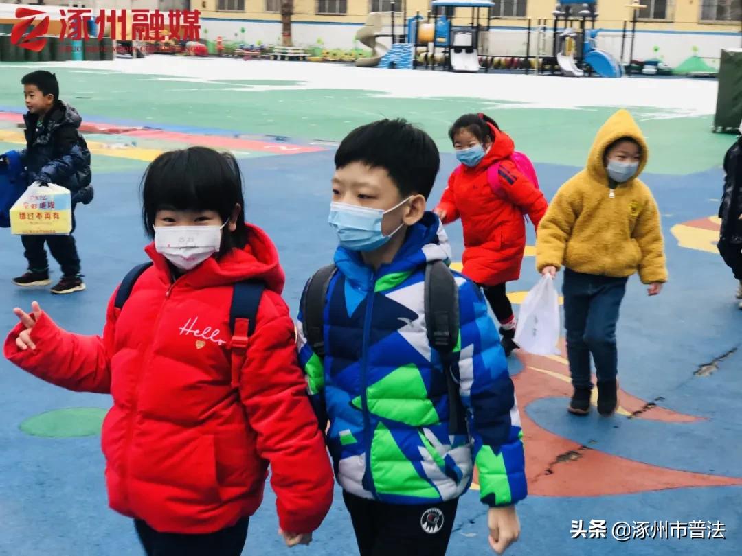 重返校园！涿州开学实况来了，快看你家娃在干啥？