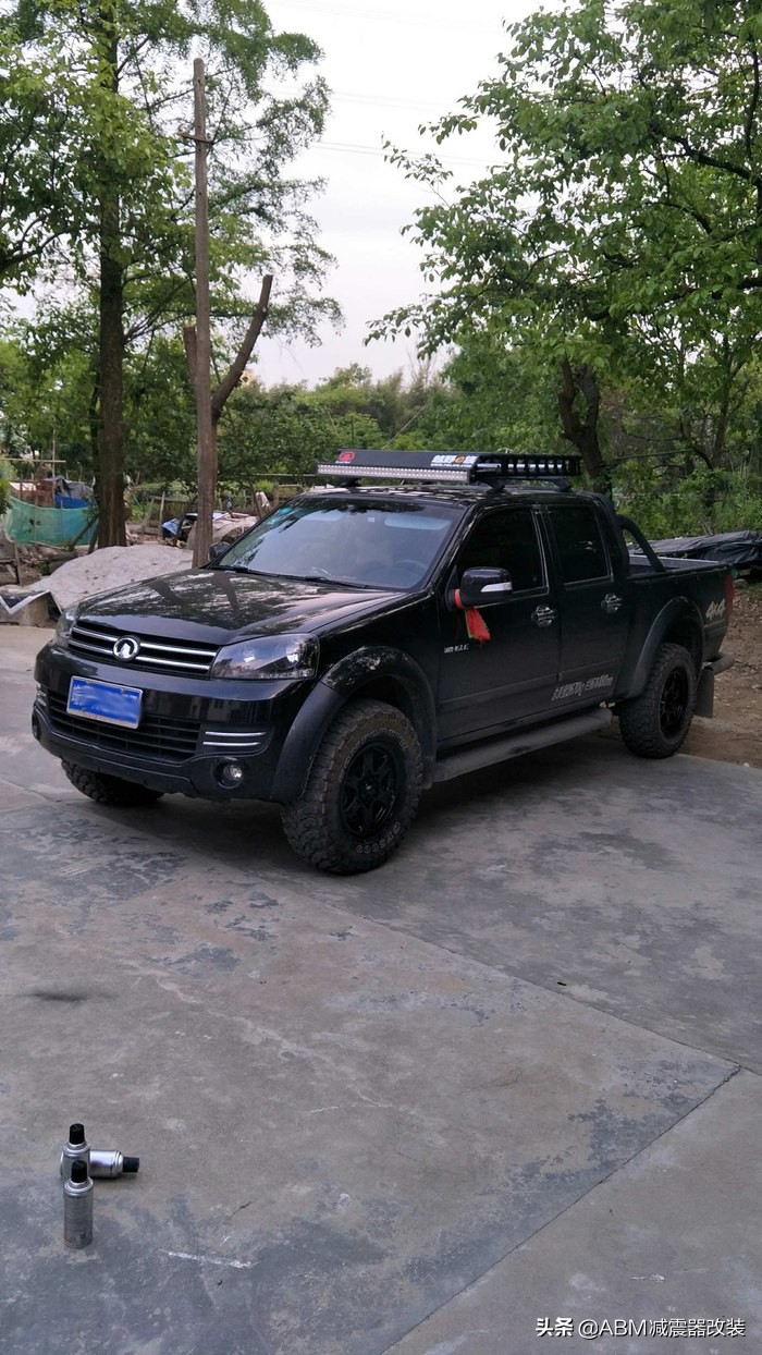 风骏5改装长城风骏5欧洲版改装减震升高更换大尺寸轮胎轻度改装