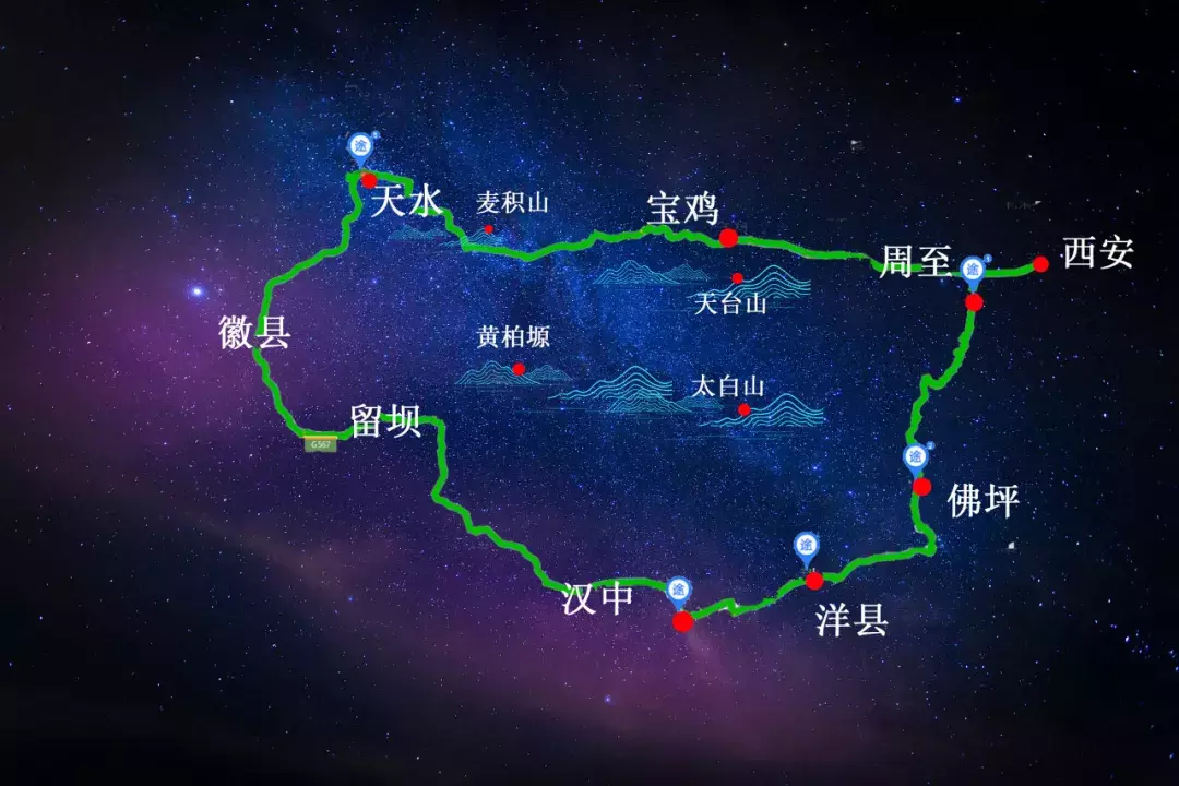 中国醉美秋色在秦岭,2条自驾路线解锁最绚烂秋景,10月最美