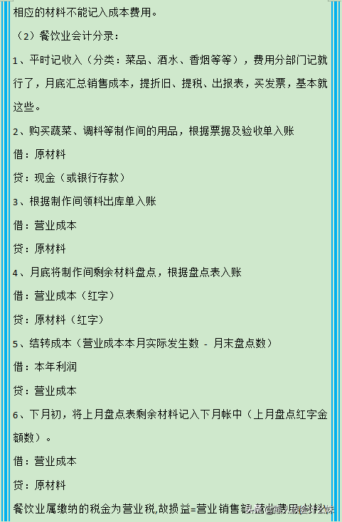 餐饮业会计速看：餐饮业账务处理详解，助你搞定会计工作