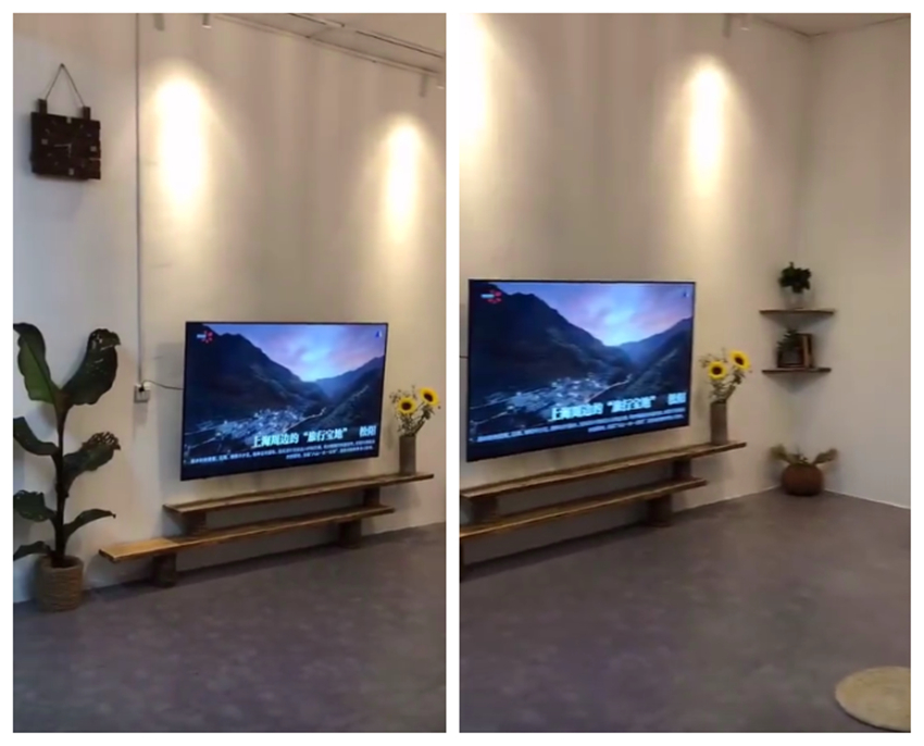 小伙为给返乡妻子惊喜，不请工人自己把毛坯房装成这样！太给力