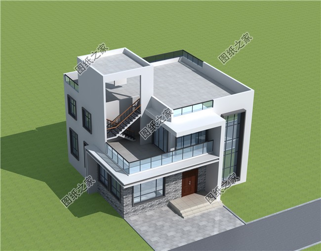 农村平顶二层楼房图片(良心推荐) - 赤虎壹号