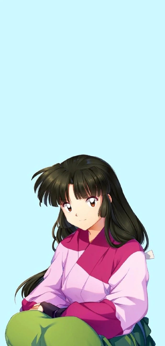 后面看两人的相处也是很甜的,长大了才发现《犬夜叉》其实就是狗粮番