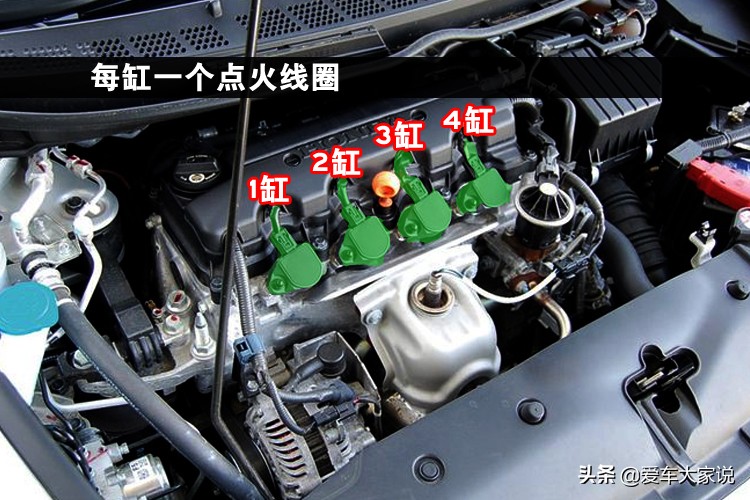 四缸发动机只有俩点火线圈，车主不淡定了