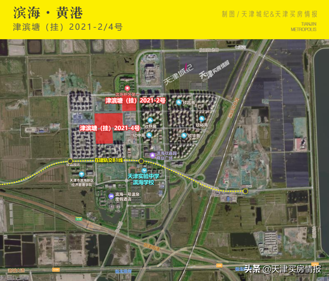 8月天津要集中卖掉这61宗宅地，起始价累计533亿