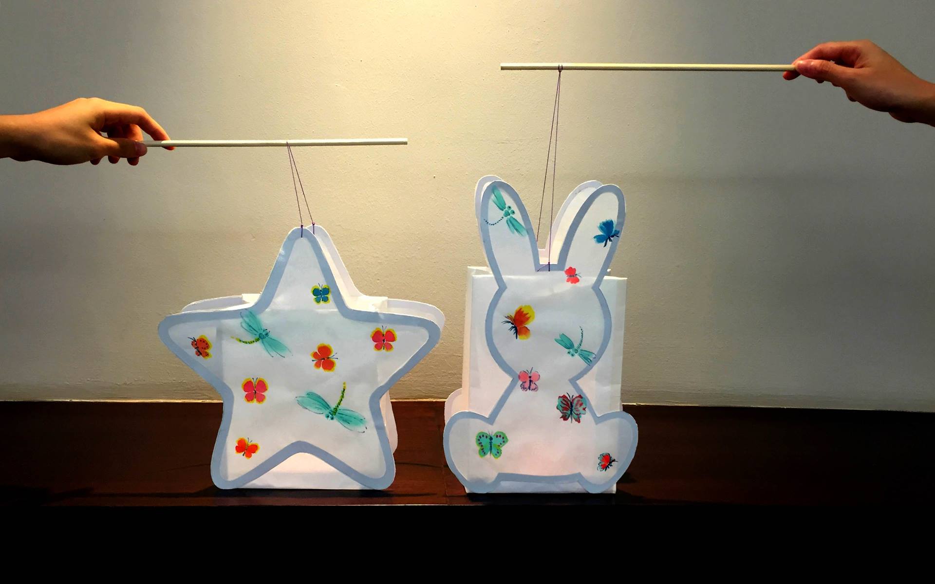 手工灯笼图片(中秋手工灯笼,简单易做有创意,带孩子一起寻回传统的