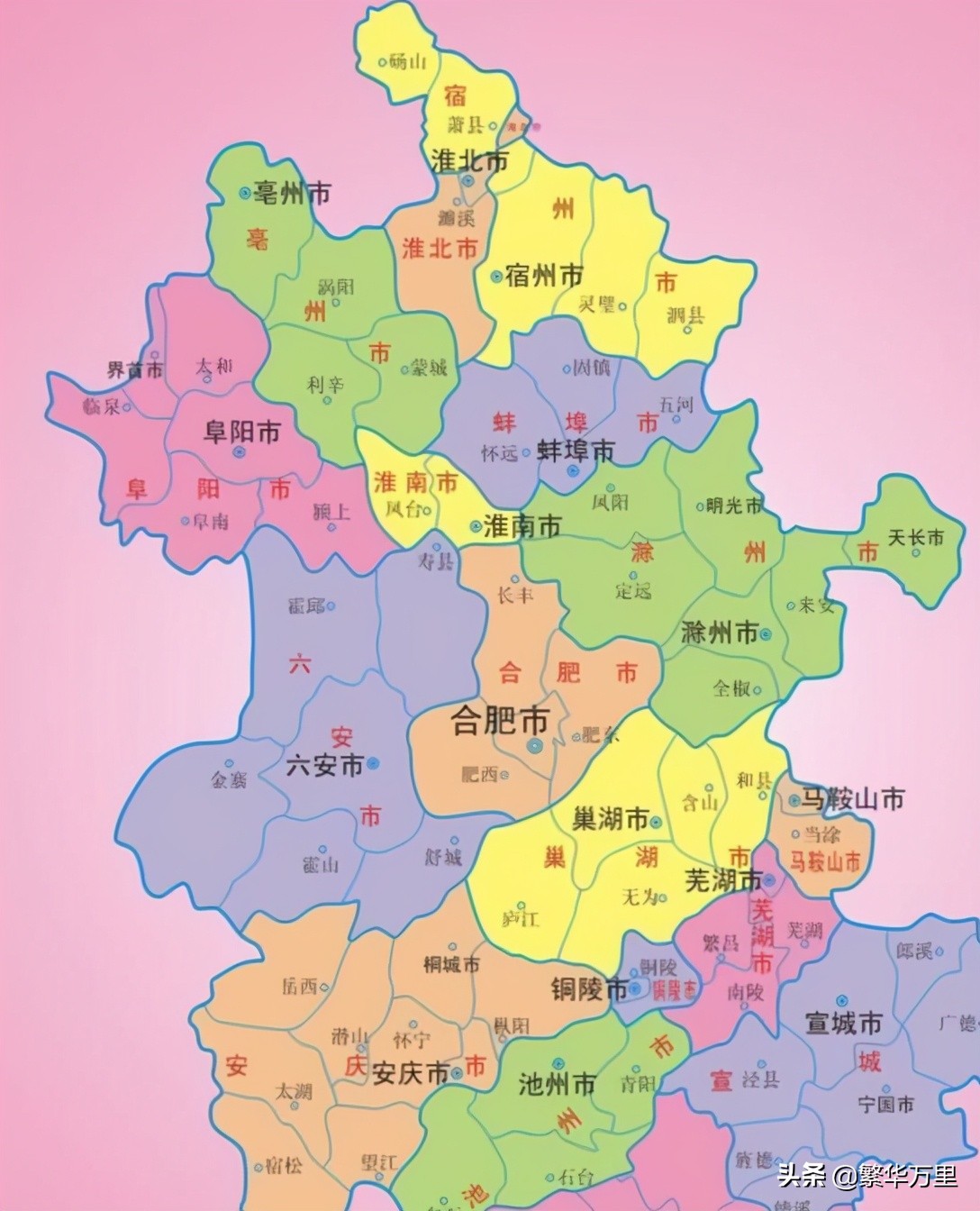 安徽省的区划调整,50个县之一,临泉县为何拥有230万人口?