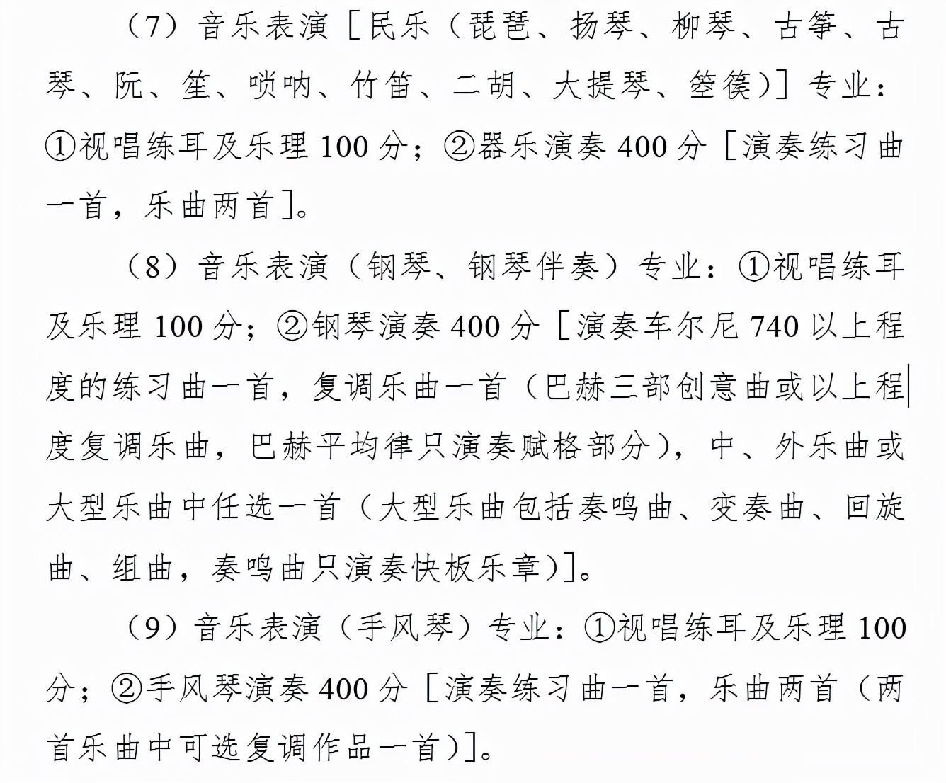 中职生也能通过艺体上本科!来看看2022四川省艺体考试大纲