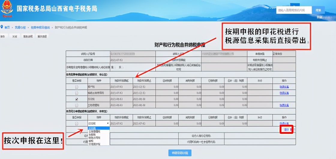印花税年度申报,印花税年度申报表怎么填
