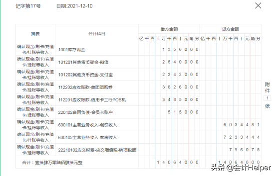 餐饮业会计真账实操：2021年最新餐饮会计87笔业务的账务处理案例