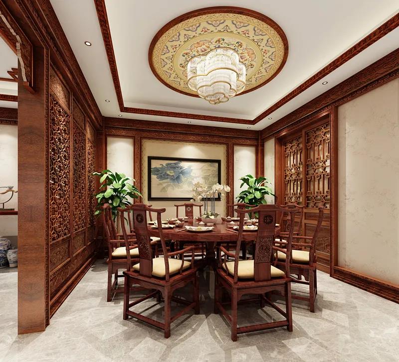 参观了这对夫妻的219㎡别墅，才明白中式风有多美，满屋诗情画意