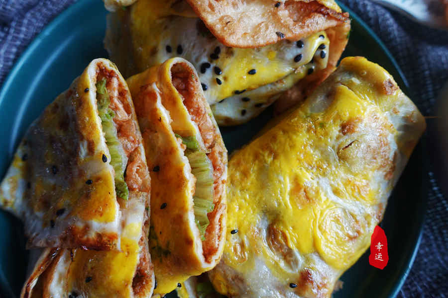 家庭版面粉煎饼制作方法