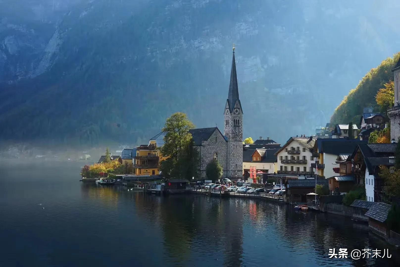 欧洲田园风光小镇,欧洲最美小镇—哈尔施塔特-出走网