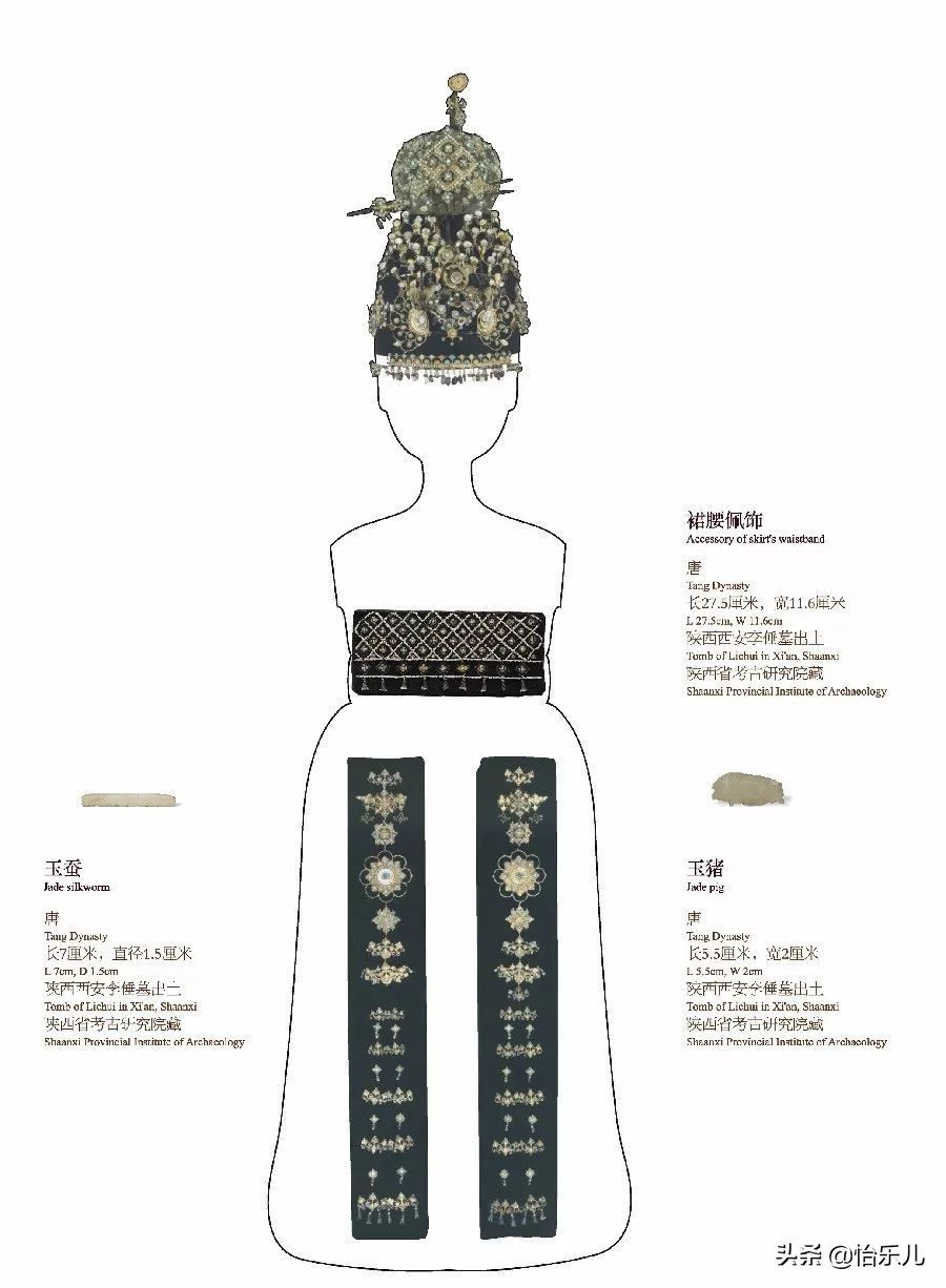 来首博,看25岁唐代公主的金冠,这可是世界上唯一一套