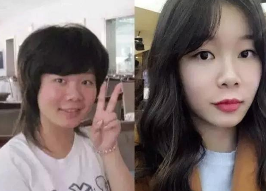 大学生“化妆前后”对比照，丑妹子大逆袭，男生感慨是同一个人？