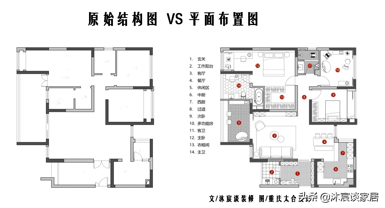 向往田园生活的夫妻俩，把家装得清爽大方，还有让人快乐的大阳台