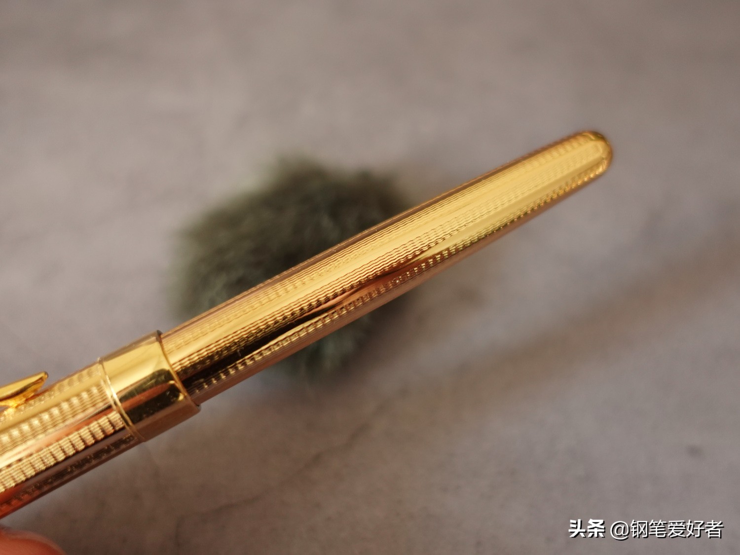 新年第一发:20年前的派克卓尔瀑布金18k钢笔亮晶晶