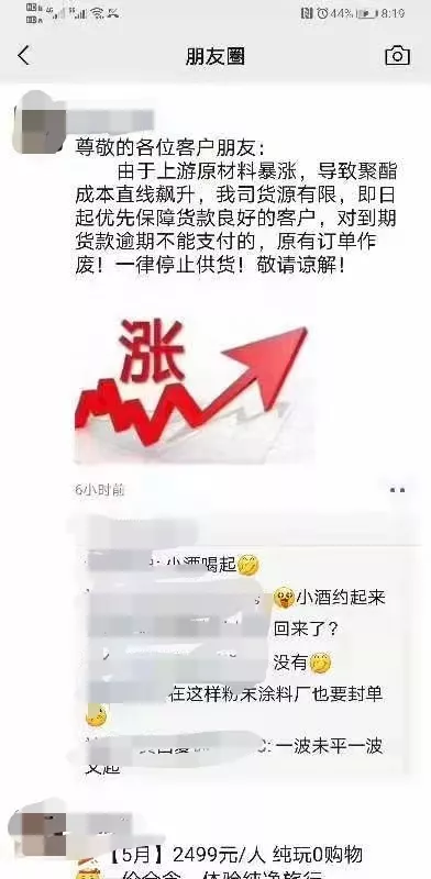 涨价!最新原材料价格