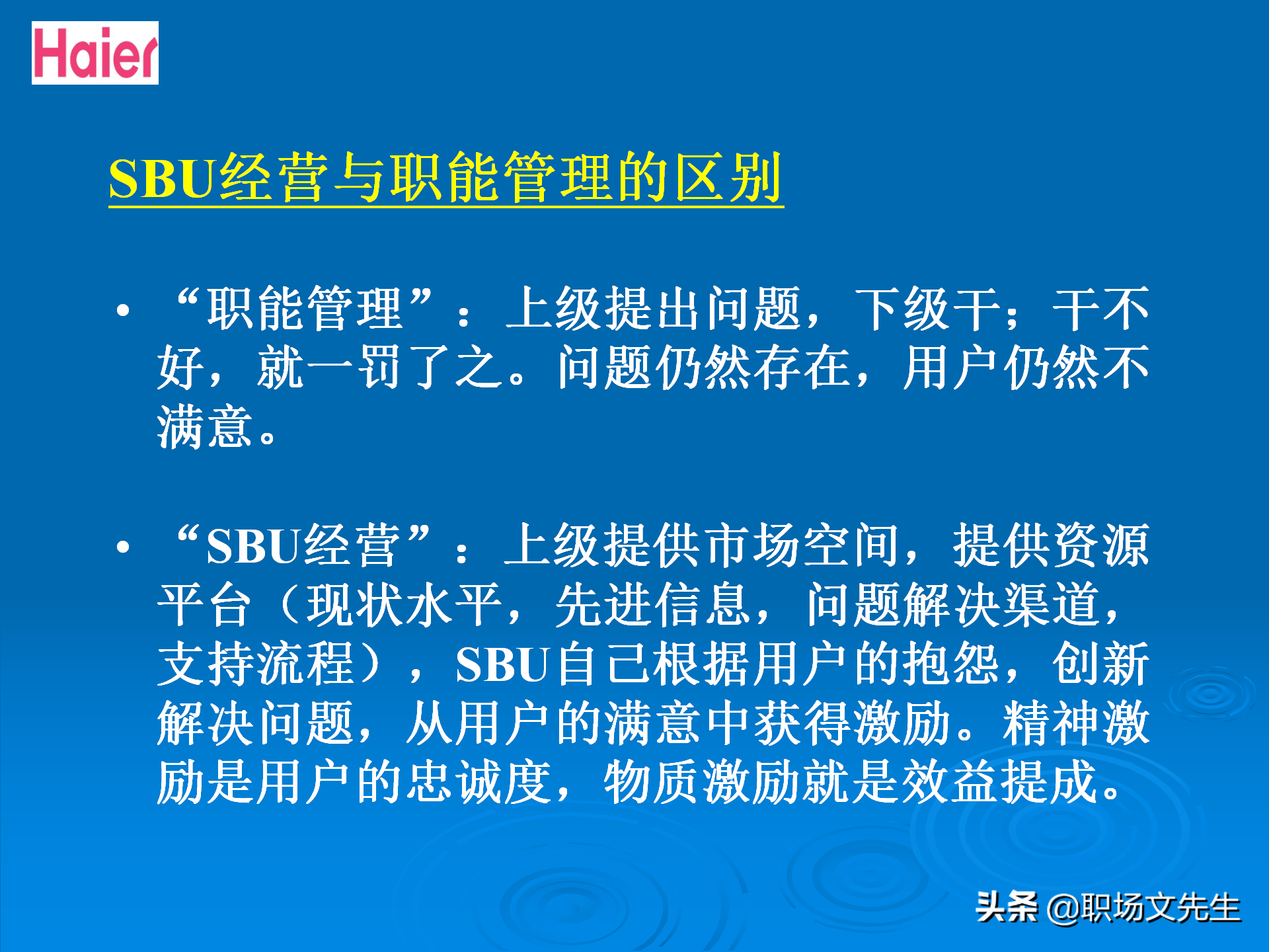 日事日毕，海尔告诉你真实的管理模式：48页海尔的OEC管理