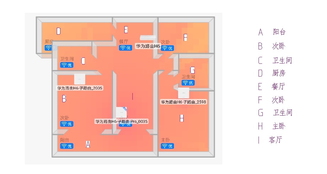 提升幸福指数，WiFi覆盖户型图可分享朋友圈？华为路由H6实测