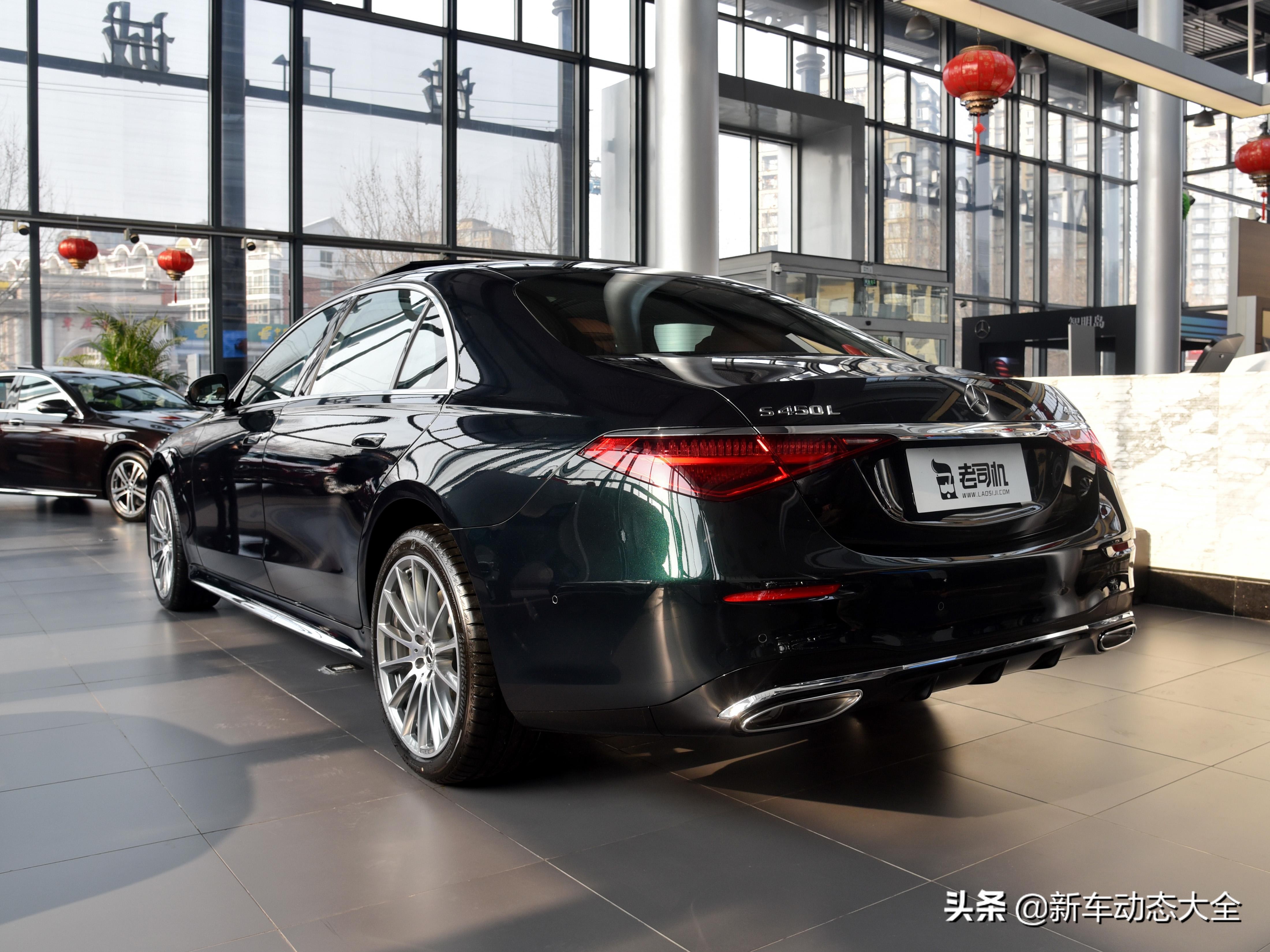 奔驰绿色跑车图片(引领豪华旗舰市场) - 四帝国车市