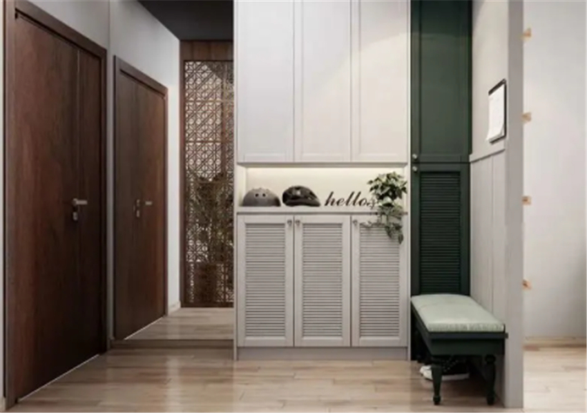 我家入户门正对卧室怎么办?学会巧用隔断和隐形门,照样化解尴尬