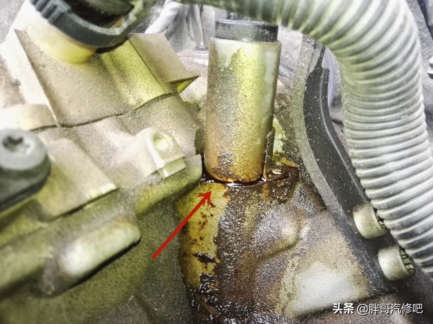 12年车龄23万公里奥迪A6L，2.4V6发动机全方位漏油维修