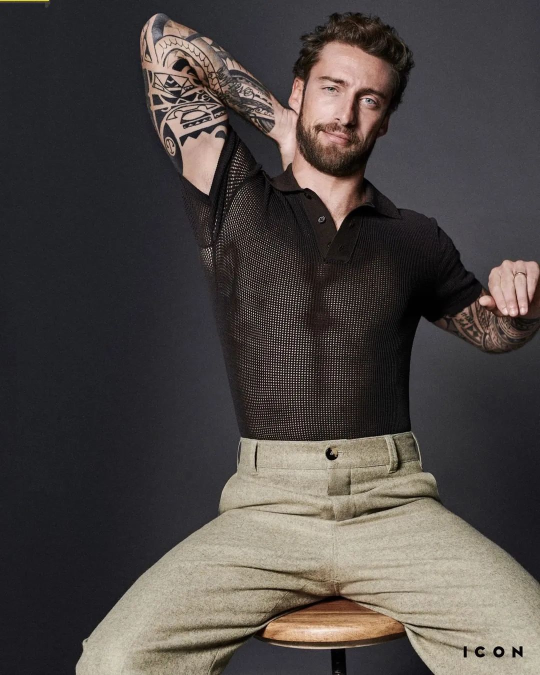 美男子(三位帅气的足球运动员登上意大利时尚杂志,外形不输专业男模)