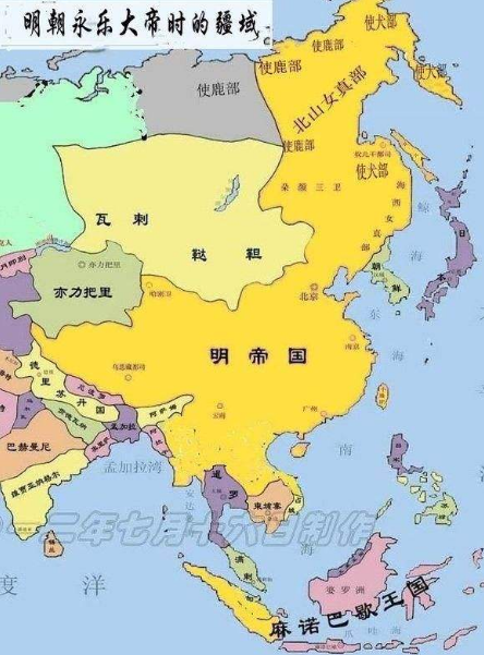 各种各样的明朝版图：为啥明朝的地图就那么难统一