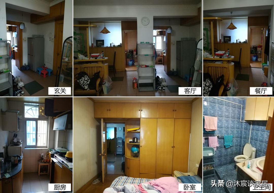 真心佩服这对夫妻，改造破旧二手房，让室内大放异彩，实在太牛了